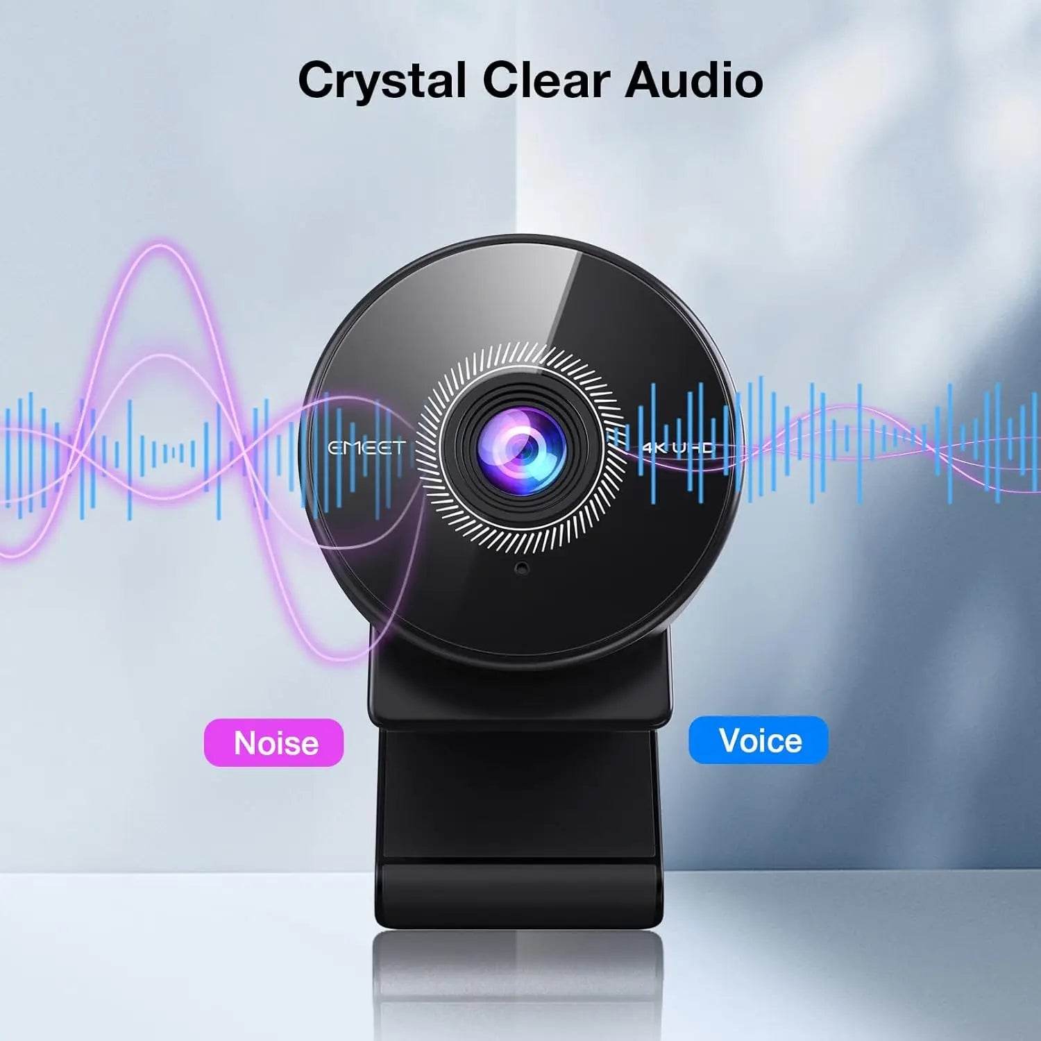 Webcam 4K EMEET cu Microfon Mini USB - Venduqo