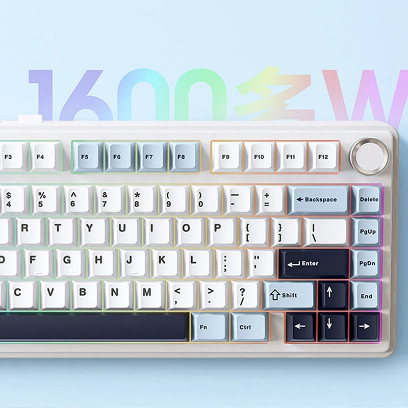 F75 80 Keys Tri-Mode Gaming Keyboard - RGB Hot Swappable