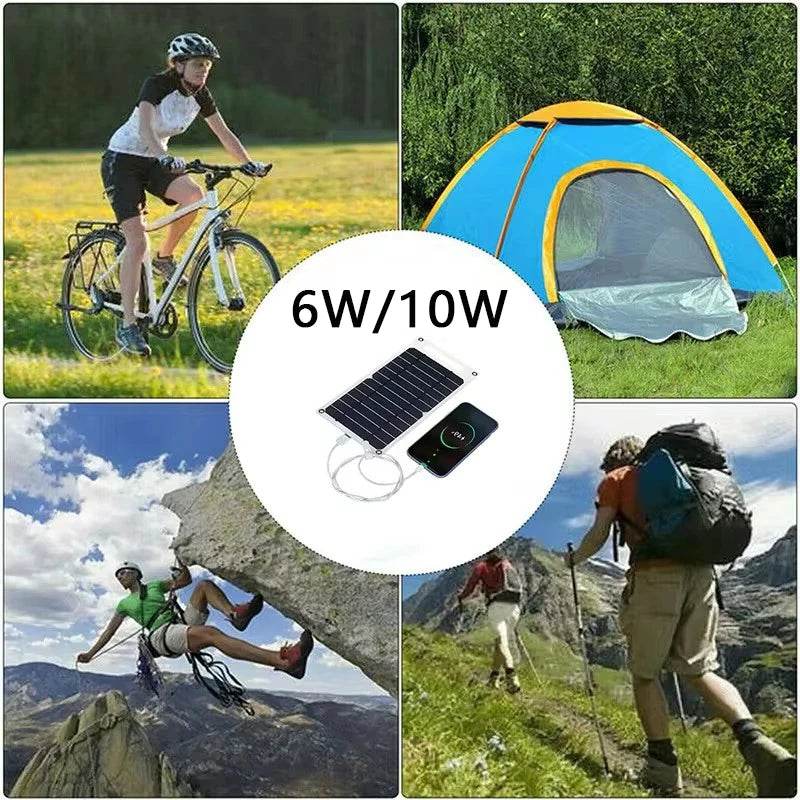 Panou Solar Portabil 5V 12W cu Ieșire USB pentru Încărcare Telefoane - Venduqo