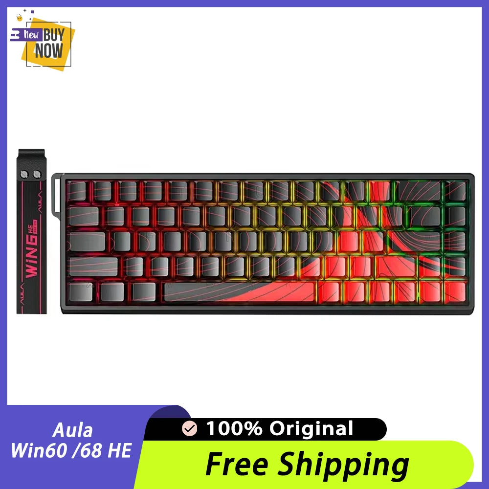 AULA Win60 Win68 HE Mechanical Gaming Keyboard with RGB