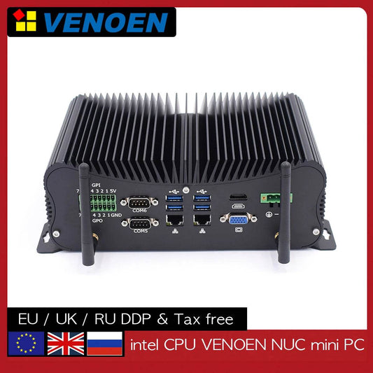 VENOEN Mini PC Rugged Intel Core i7/i5 - High Performance