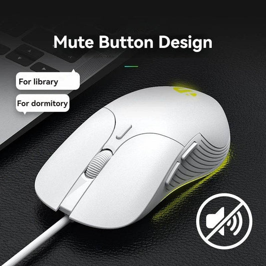 Mouse Gaming Wired 8800DPI cu 6 Butoane Silențios - Venduqo