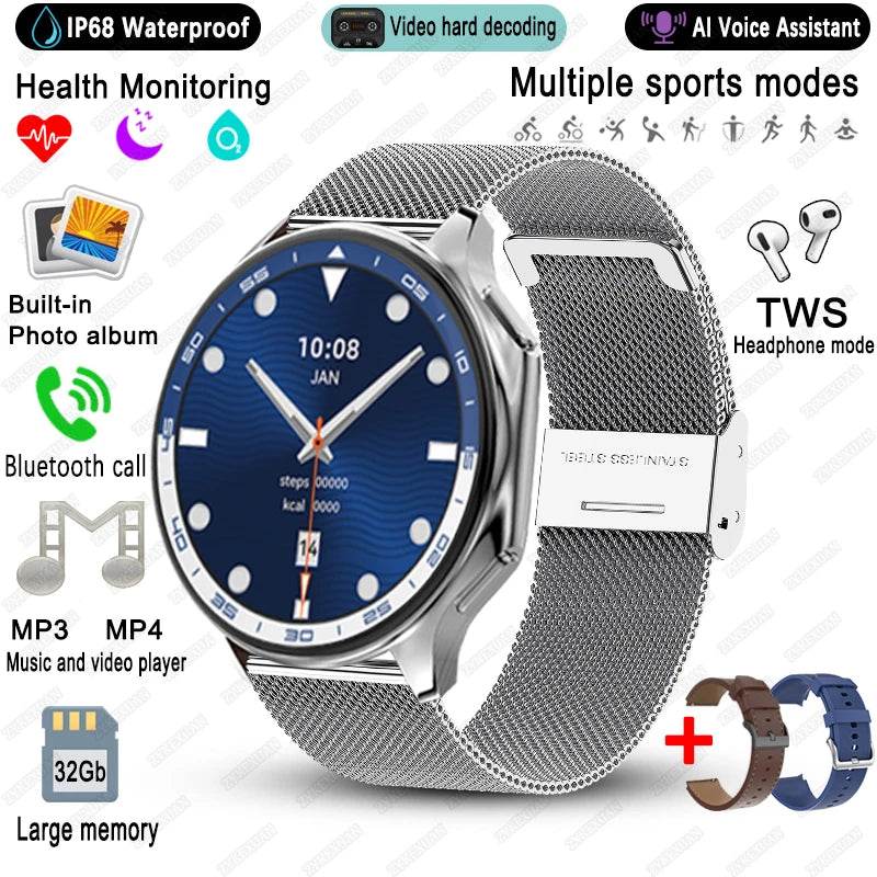 Ceas inteligent OPPO Watch X pentru bărbați, 32G, video, waterproof - Venduqo