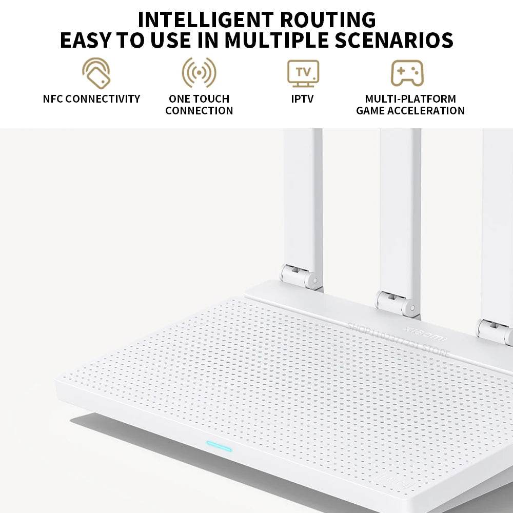 Router Xiaomi AX3000T - WiFi 6, 2.4GHz & 5GHz, 3000Mbps - Venduqo