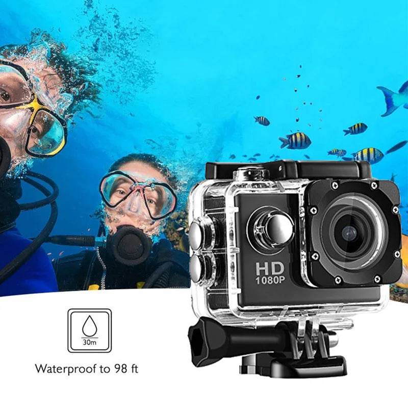 Cameră de Acțiune 4K Ultra HD cu Carcasă Waterproof - Venduqo