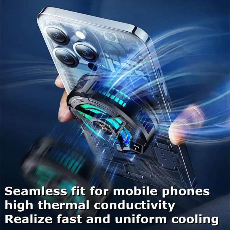 Cooler Magnetic SL17 pentru Telefon - 2 în 1, Ventilator de Gaming - Venduqo