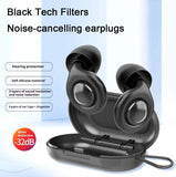 Silicone Sleep Earplugs - Reusable Noise Cancelling