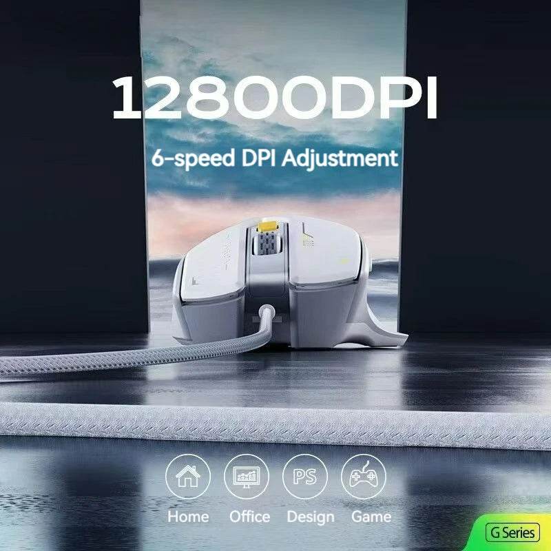 Mouse Gaming Wired Inphic PG1 cu RGB și Macro - Venduqo