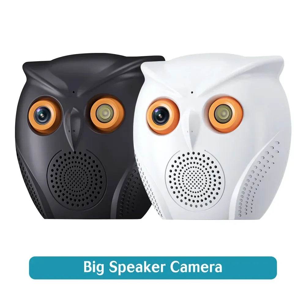 Cameră WiFi ICSEE în formă de bufniță 2K 5MP - Venduqo