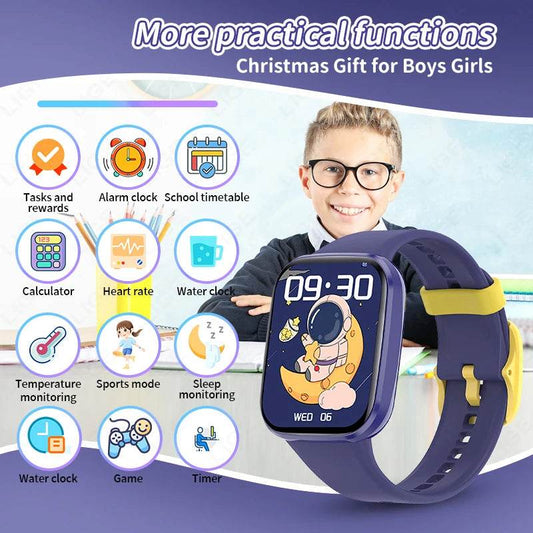 Ceas Smart Multifuncțional LIGE pentru Copii 5-12 Ani - Venduqo