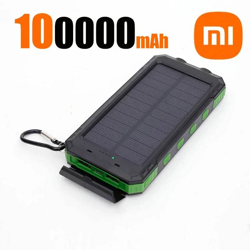 Power Bank Solar Xiaomi 200000mAh cu Lampa LED - Venduqo