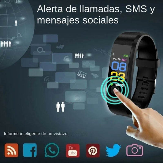 Ceas Fitness 115Plus Waterproof cu Monitorizare Heart Rate - Venduqo
