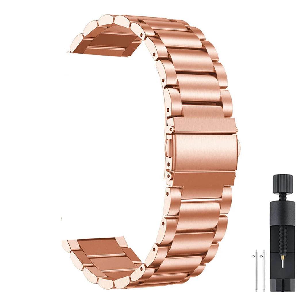 Brățară din Oțel Inoxidabil pentru Ceas Samsung Galaxy Watch și Huawei - Venduqo