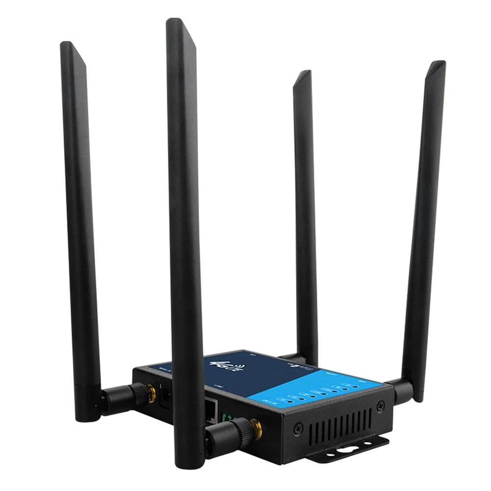 Router WiFi 4G LTE Industrial 300Mbps cu Slot SIM - Venduqo