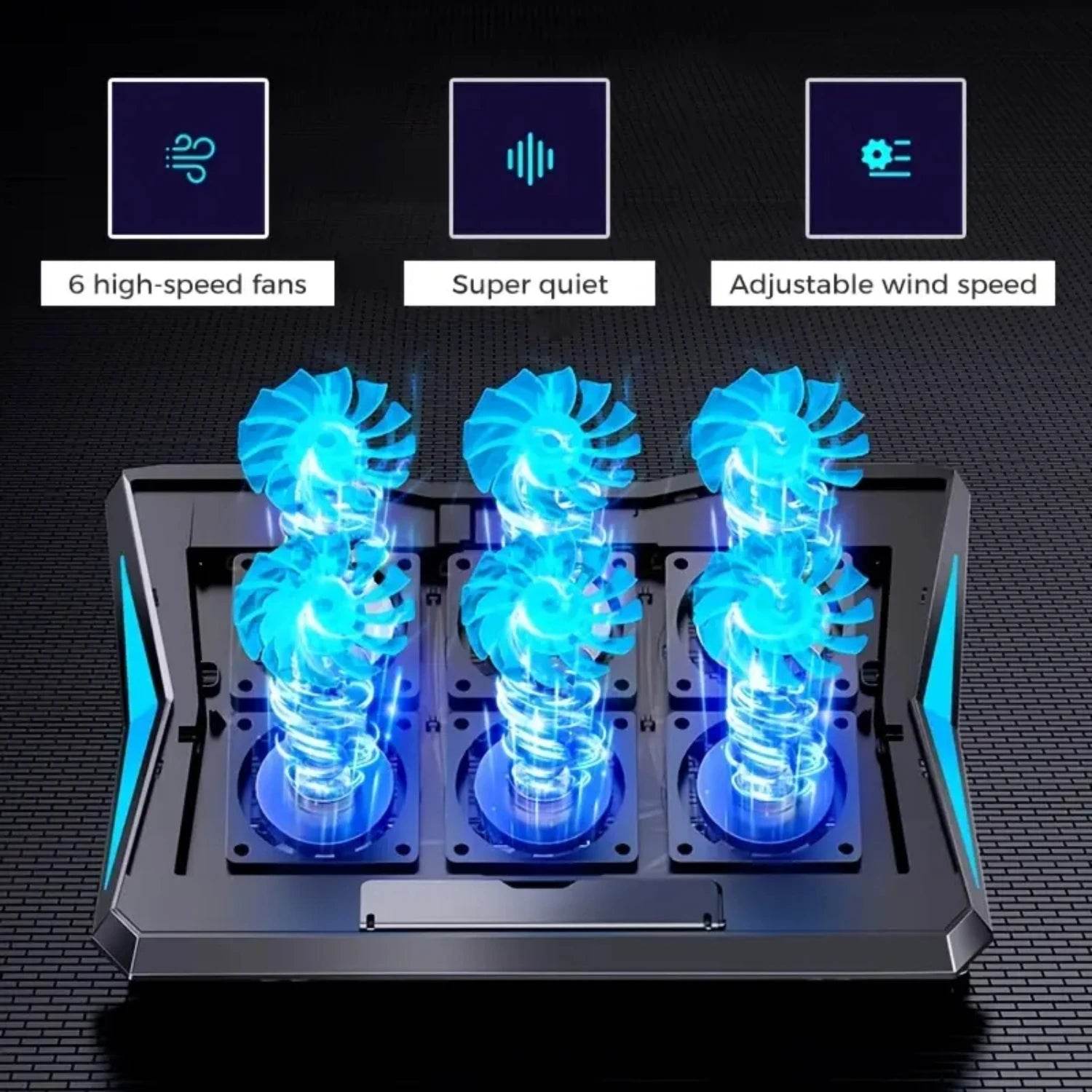 Suport Răcire Laptop Pliabil și Ajustabil pentru Birou - Venduqo