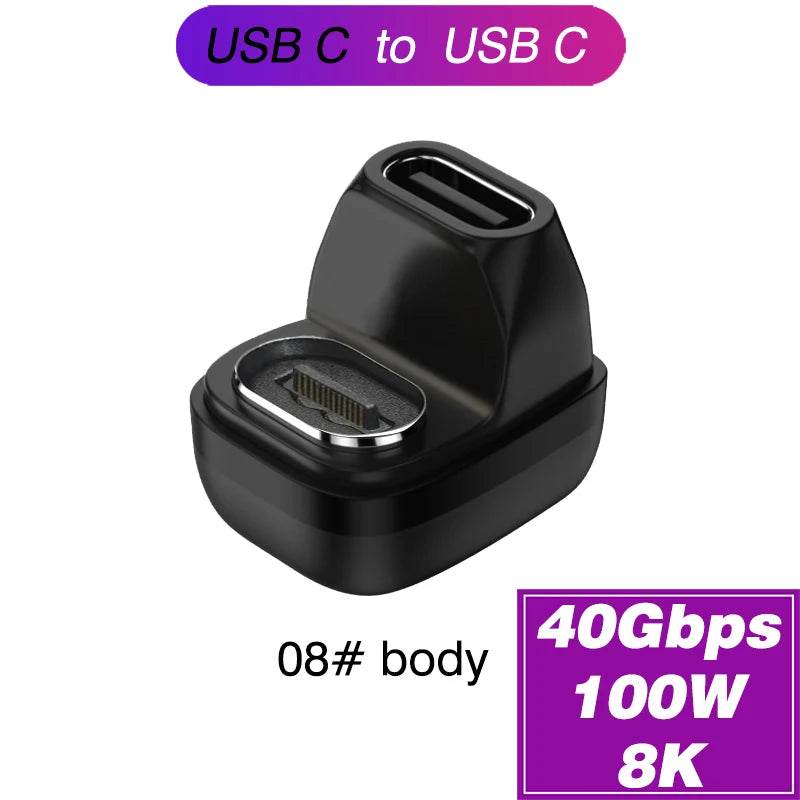 Adaptor Magnetic Type-C OTG Thunderbolt 4 - USB-A, HDMI, VGA, RJ45 - Venduqo
