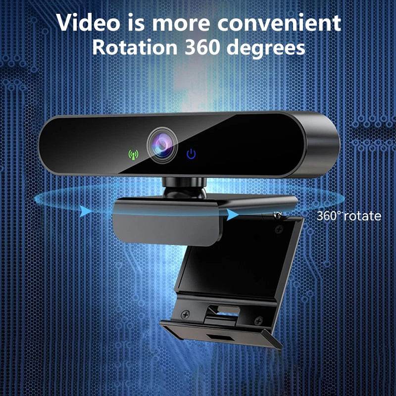 Cameră Web 4K USB cu Microfon Autofocus pentru Laptop - Venduqo