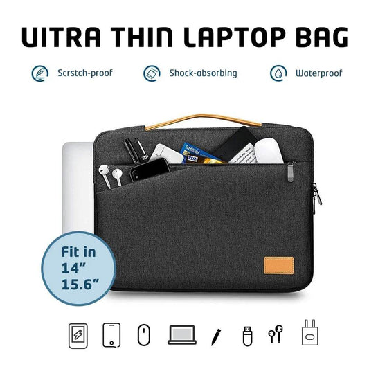 Portable Laptop Sleeve for MacBook & 15.6 Inch Laptops