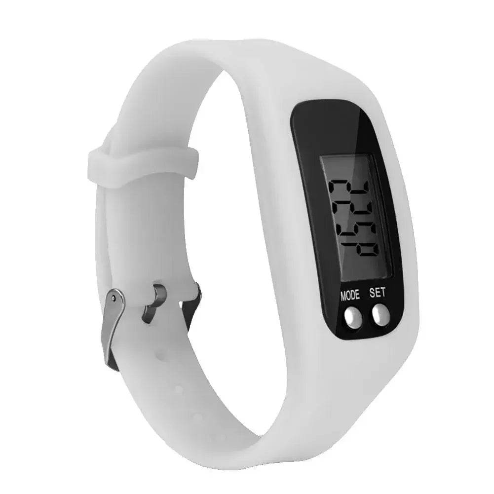 Ceas Digital Pedometer din Silicon pentru Sport - Venduqo
