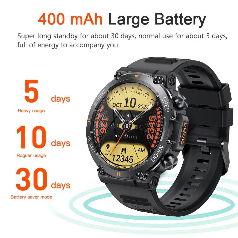 MEVADEN 1.39 Inch Smart Watch Men - Fitness Tracker & Heart Monitor - Venduqo