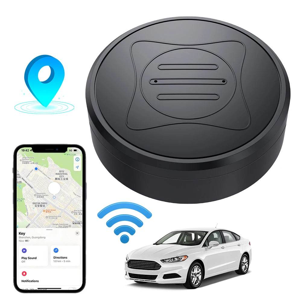 Magnetic GPS Tracker for Real-Time Location Monitoring