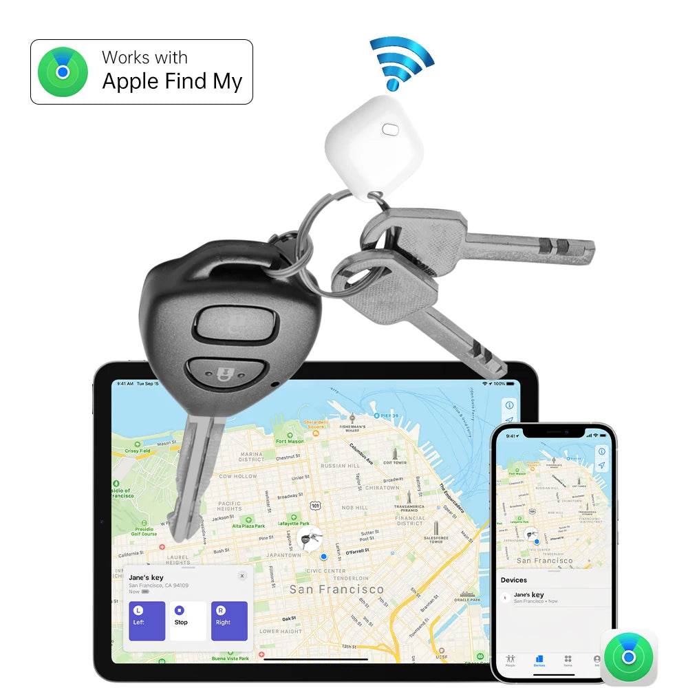 SIXWGH ITAG Dispozitiv Mini de Prevenire a Pierderii GPS - Venduqo
