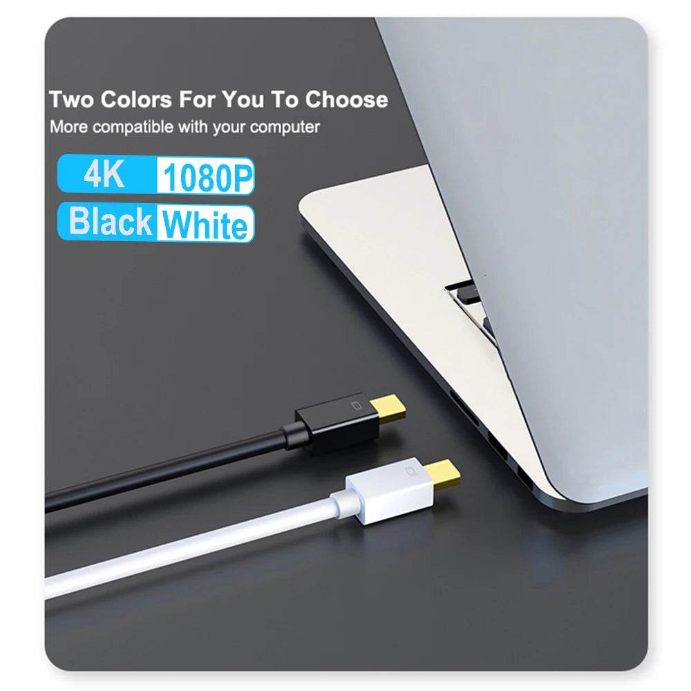 Cablu Mini Displayport la HDMI 4K - Adaptator Mini DP la HDMI - Venduqo