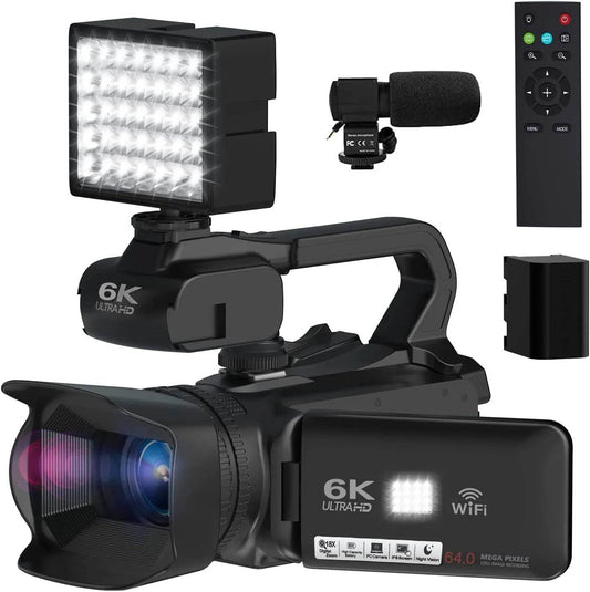 Professional 6K Video Camera for Live Streaming
