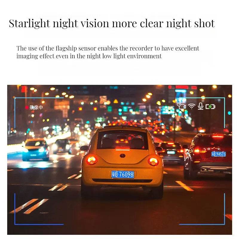 Czsky 2K 1440P HD Dash Cam cu WiFi pentru Mașină - Venduqo