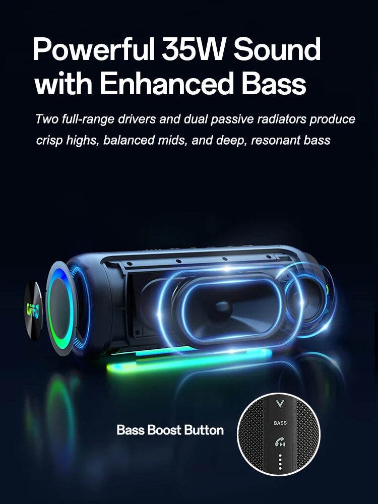 Ohayo X10 Max Difuzor Bluetooth Portabil - Waterproof 35W - Venduqo