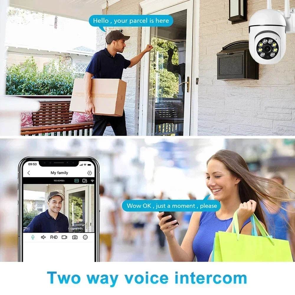 Cameră de Supraveghere WiFi 1080P V360-QN-A2 cu Zoom 4X - Venduqo