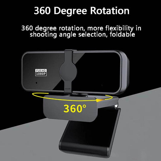 Webcam USB 4K – Cameră Web Full HD 1080P cu Autofocus - Venduqo