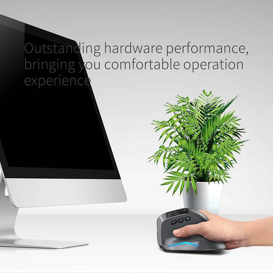 Mouse Vertical Ergonomic F-26C 2.4G Wireless 3200DPI - Venduqo