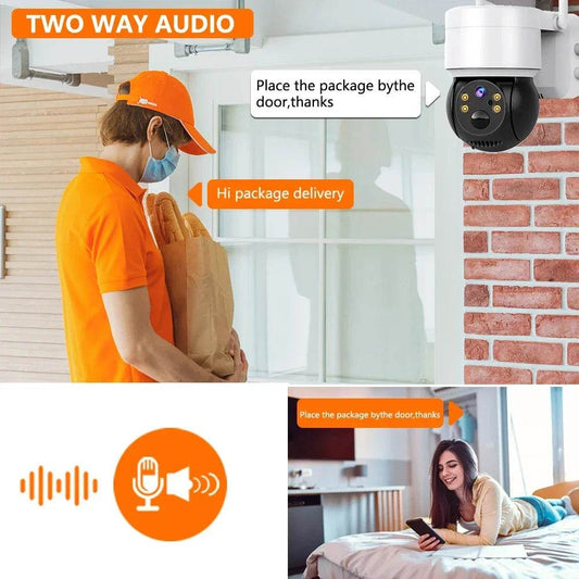 Sistem de Supraveghere Wireless 8CH 5MP NVR cu Cameră Solară PTZ - Venduqo