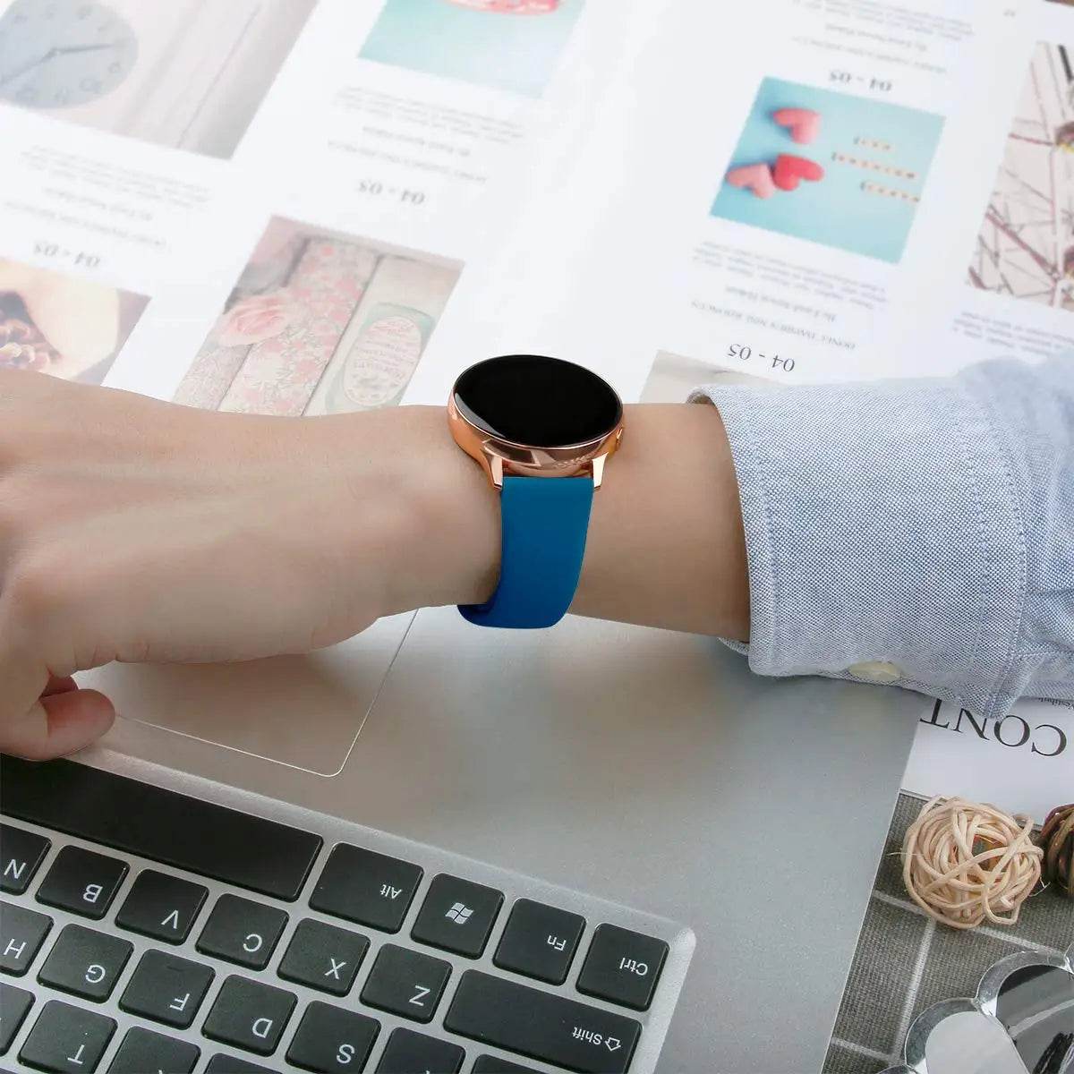 Brățară din silicon pentru ceasurile Amazfit 20mm/22mm - Venduqo