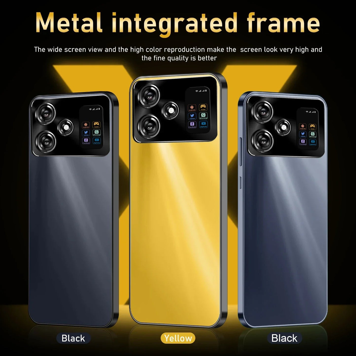 X8 Pro - 7.3" Ultra HD Smartphone with 22GB RAM & 2048GB Storage