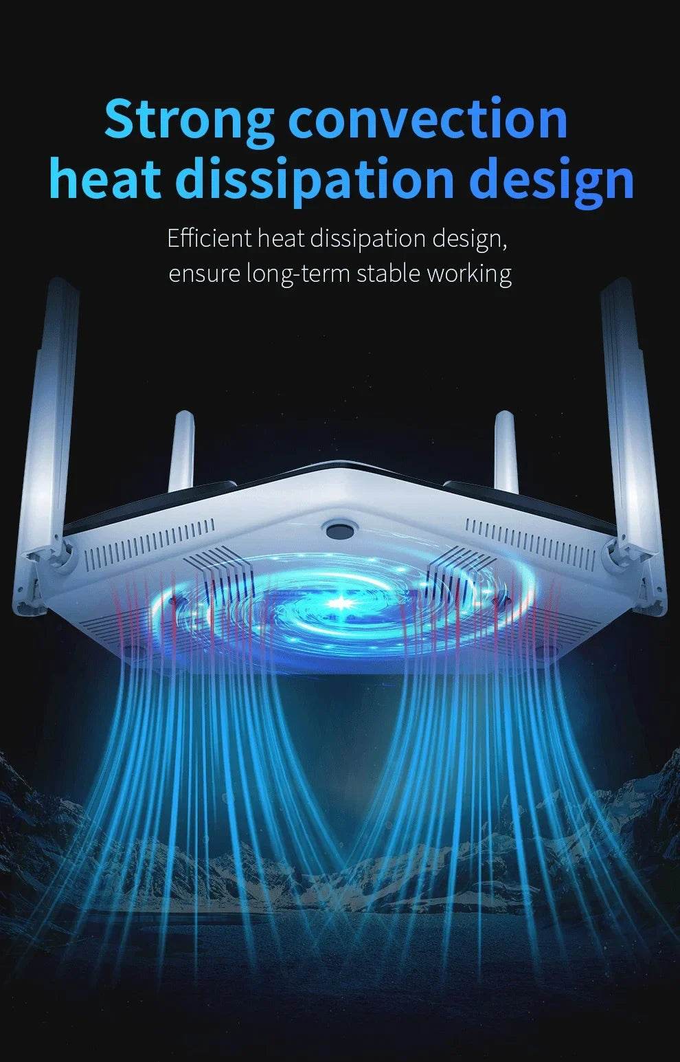 COMFAST AX3000 Router Mesh WiFi 6 Dual Band 3000Mbps - Venduqo