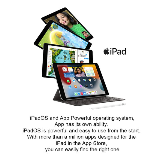 Apple iPad 9th Gen 2021 Wi-Fi 10.2" Retina A13 Bionic