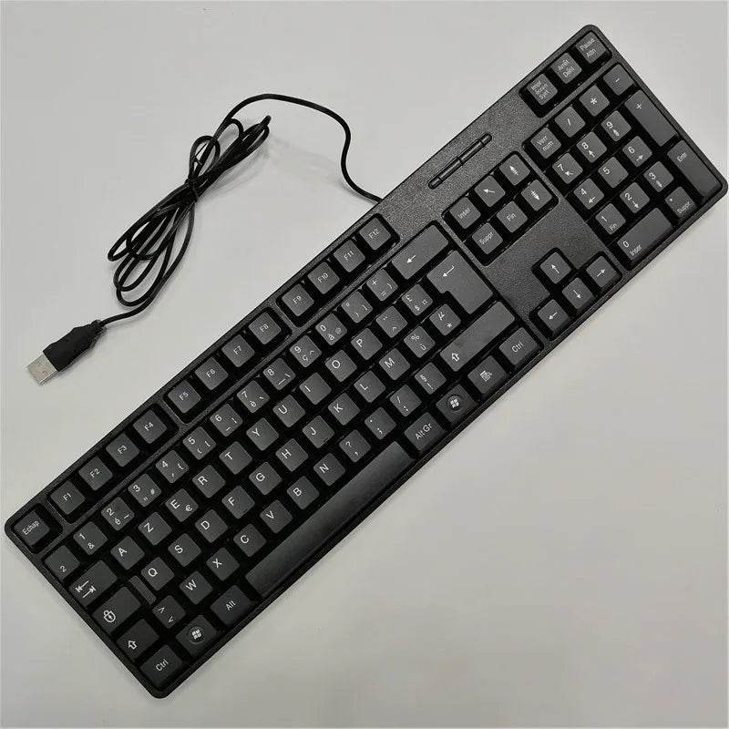 Tastatură Gaming USB 104 Taste cu Caps Lock în Limbi Varietate - Venduqo
