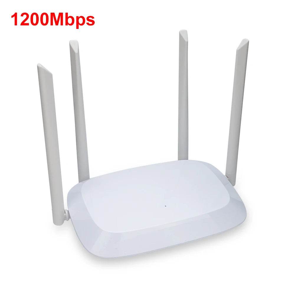 Router Wireless WiFi Dual Band 1200Mbps cu 4 Antene - Venduqo