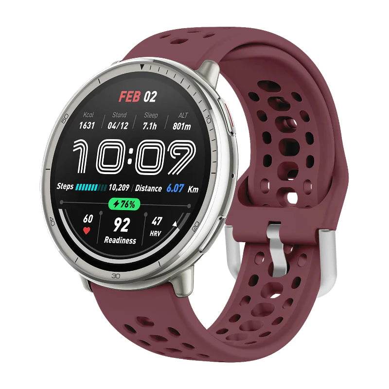 Brățară din Silicon pentru Amazfit Active 2 - Brățară Sport Breathing - Venduqo