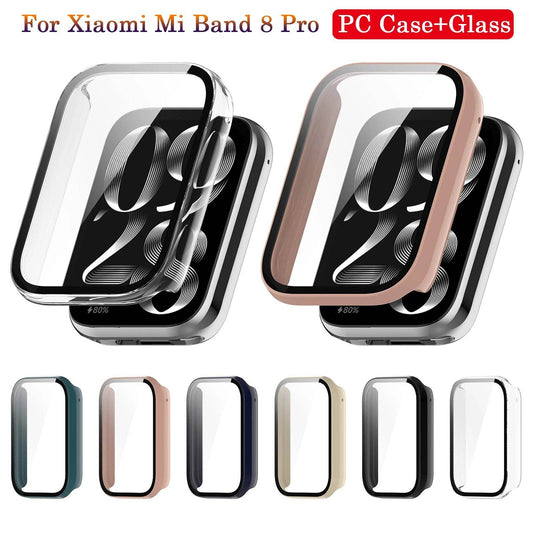 Premium Glass Case for Xiaomi Band 8 Pro SmartWatch