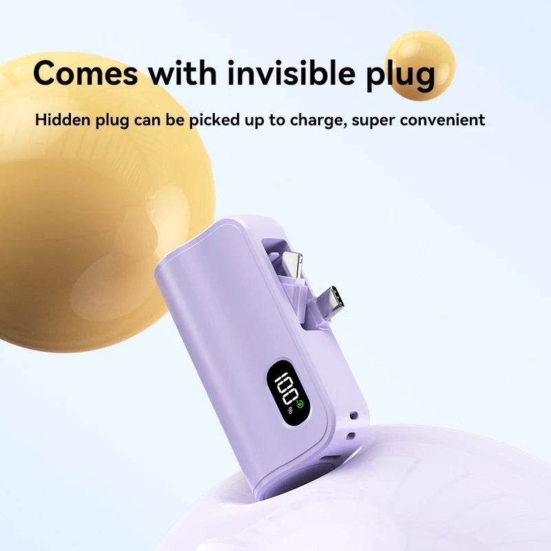 Xiaomi Mini Power Bank 5000mAh Capsule 20W Fast Charging - Venduqo