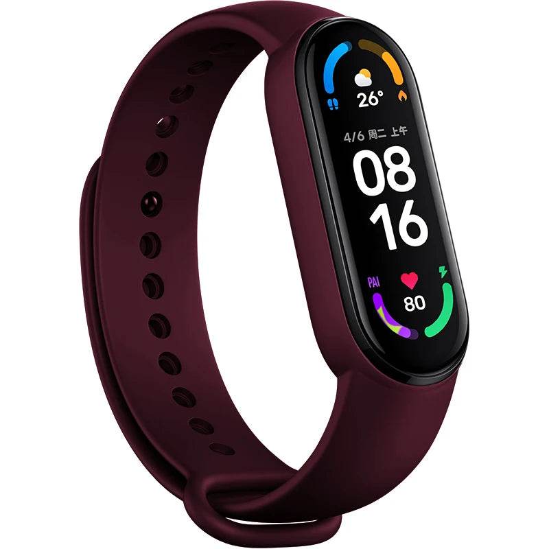 Brățară din Silicon pentru Xiaomi Mi Band 3 4 5 6 7 - Venduqo