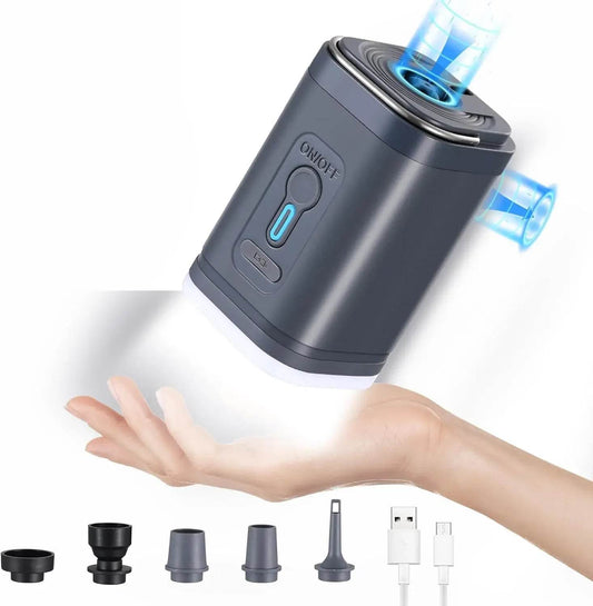 Portable Wireless Mini Electric Air Pump with LED