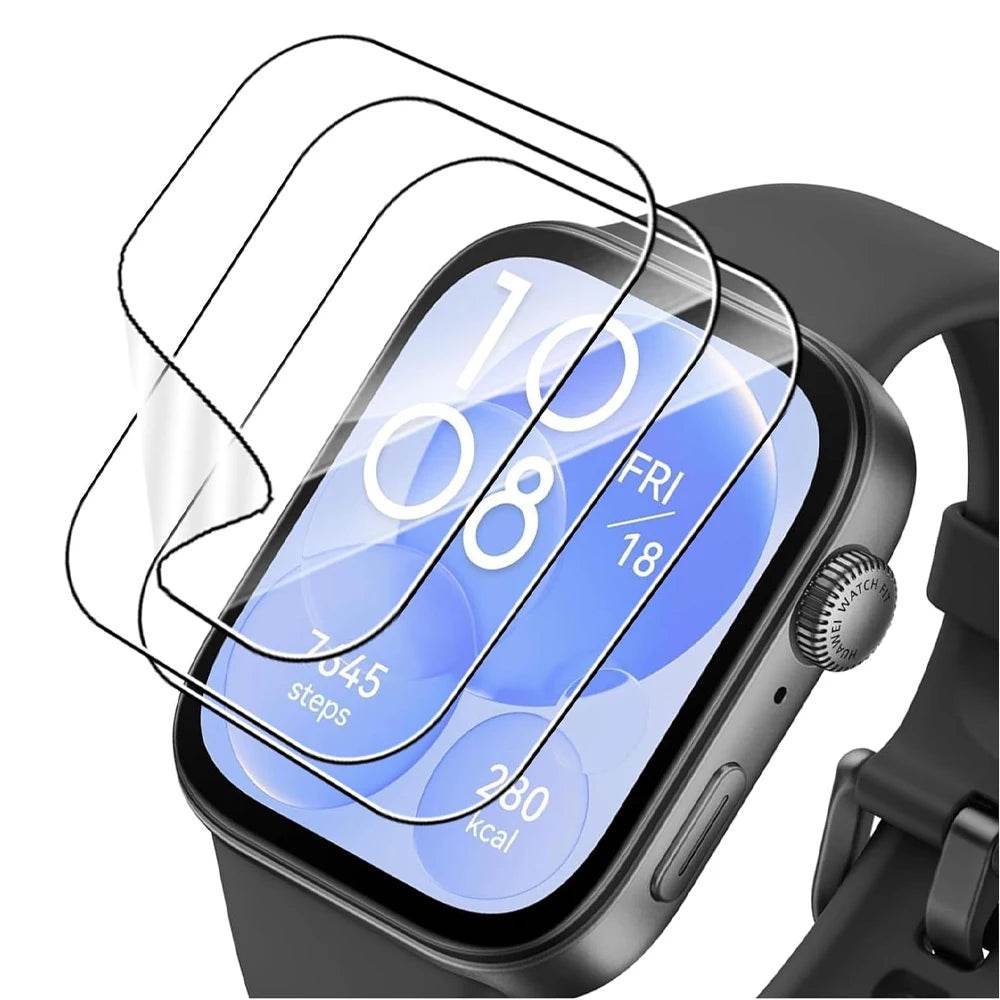TPU Screen Protector for Huawei Watch Fit 3 - 1 or 2 Pack