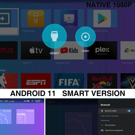 Proiector Android Polaring P7 Pro 1080P 4K - Venduqo