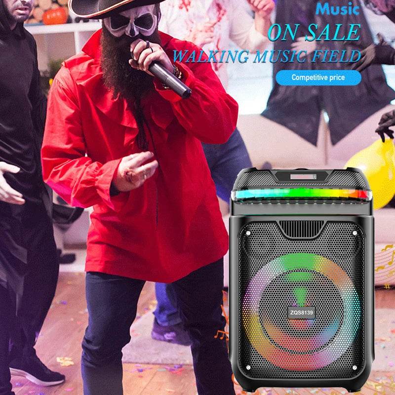 Boxa Bluetooth 40W Portabila cu Subwoofer Wireless - Venduqo