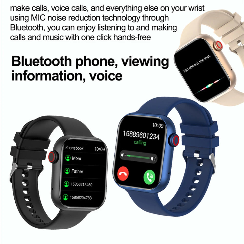Smart NFC Bluetooth Watch 2023 for Men - 1.81" AMOLED Display