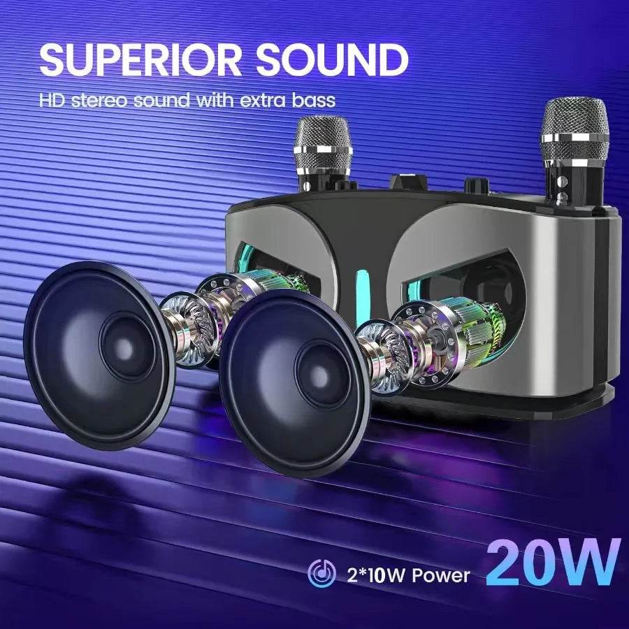 Difuzor Bluetooth Wireless NEWMSNR Owls cu Microfoane Duale - Venduqo